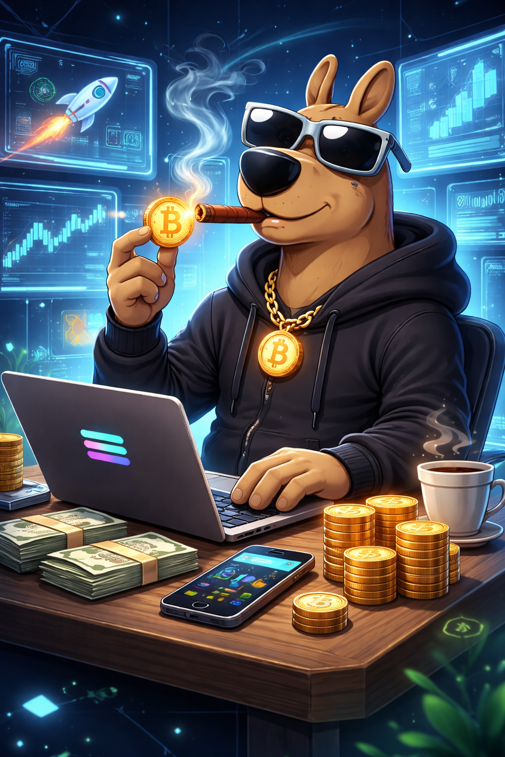 BitcoDog lifestyle art